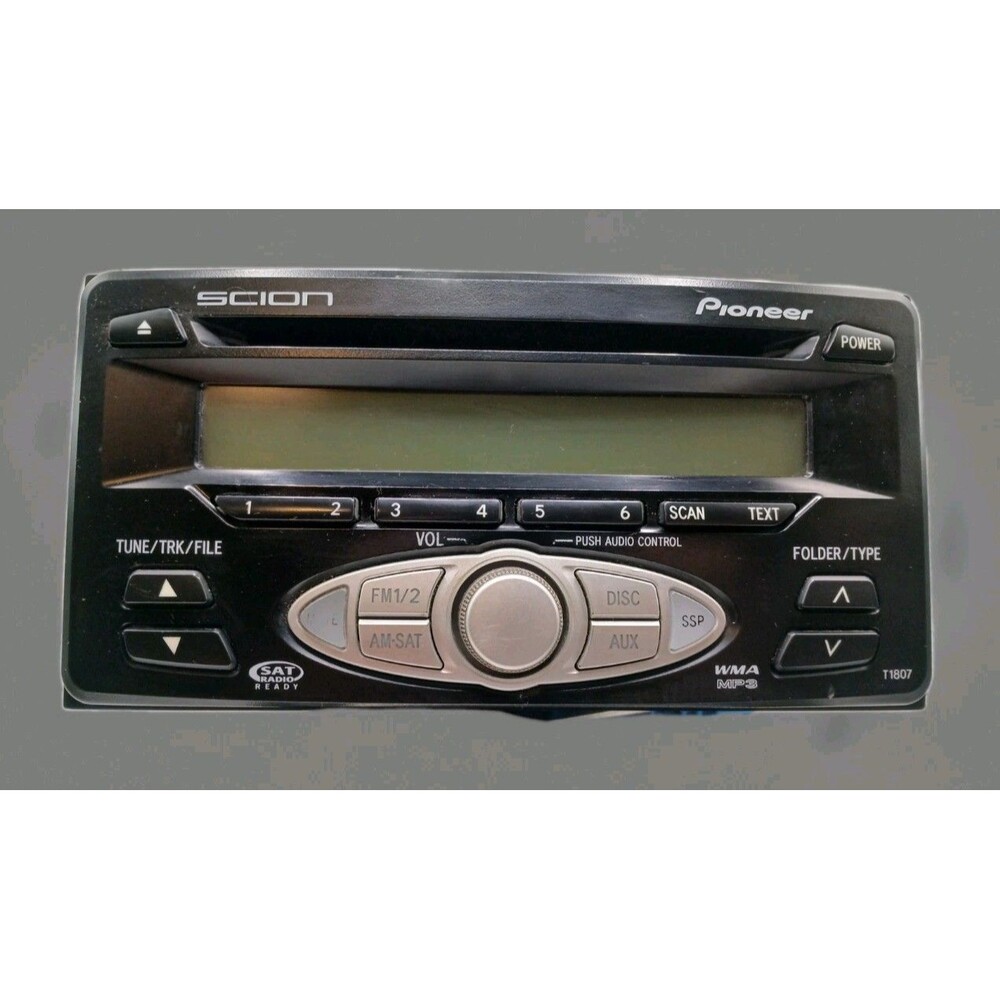 2006 Scion XA XB AM FM XM Radio Mp3 CD 08600-21800 DEH-M8057 ZT (T1807) WORKS!